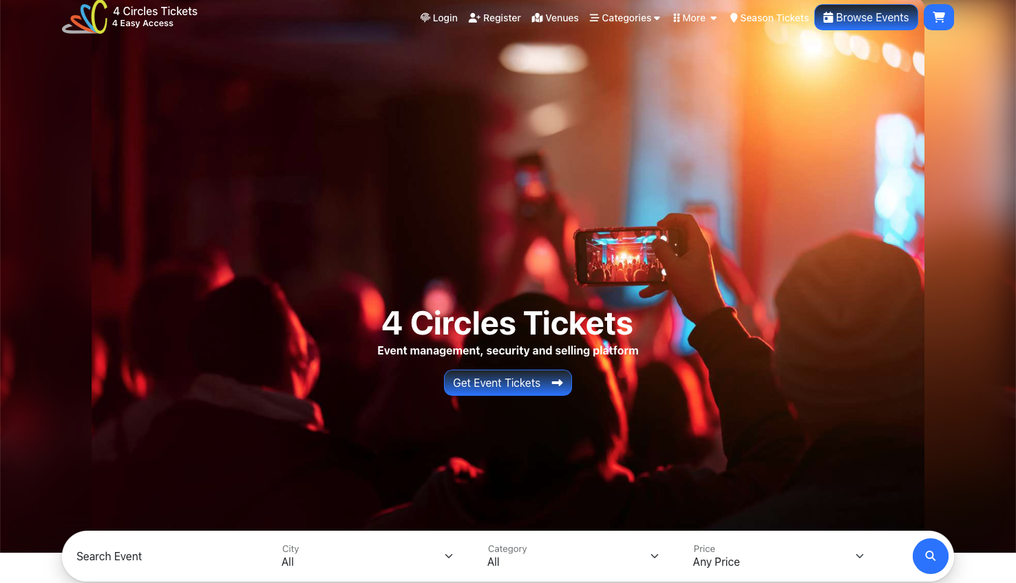 4 Circles Tickets Online Box Office